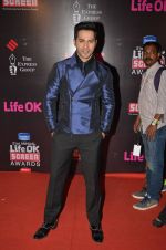 Varun Dhawan at Life Ok Screen Awards red carpet in Mumbai on 14th Jan 2015